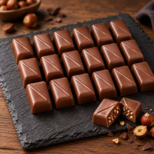Chocolat Pralifeuilleté Lait ou Noir 100gr