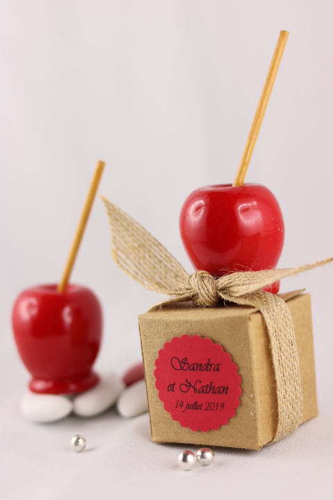 Pomme d'amour - Dragées Chocolats Benier