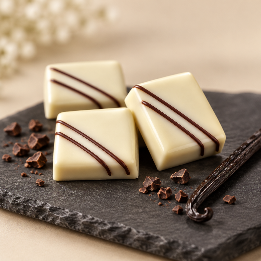 Chocolat millefeuille ivoire 100gr