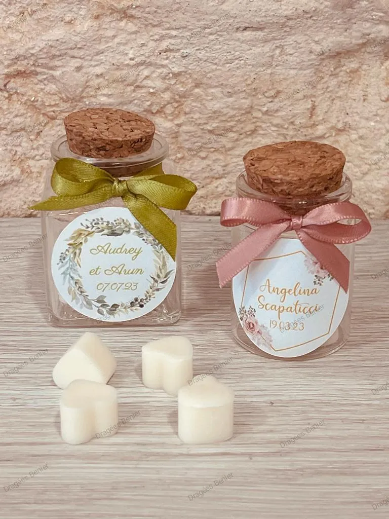 petits coeurs fondants parfumés artisanals et végétals