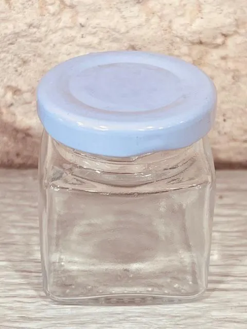 cadeau invité pot confiture couvercle métal pot de miel