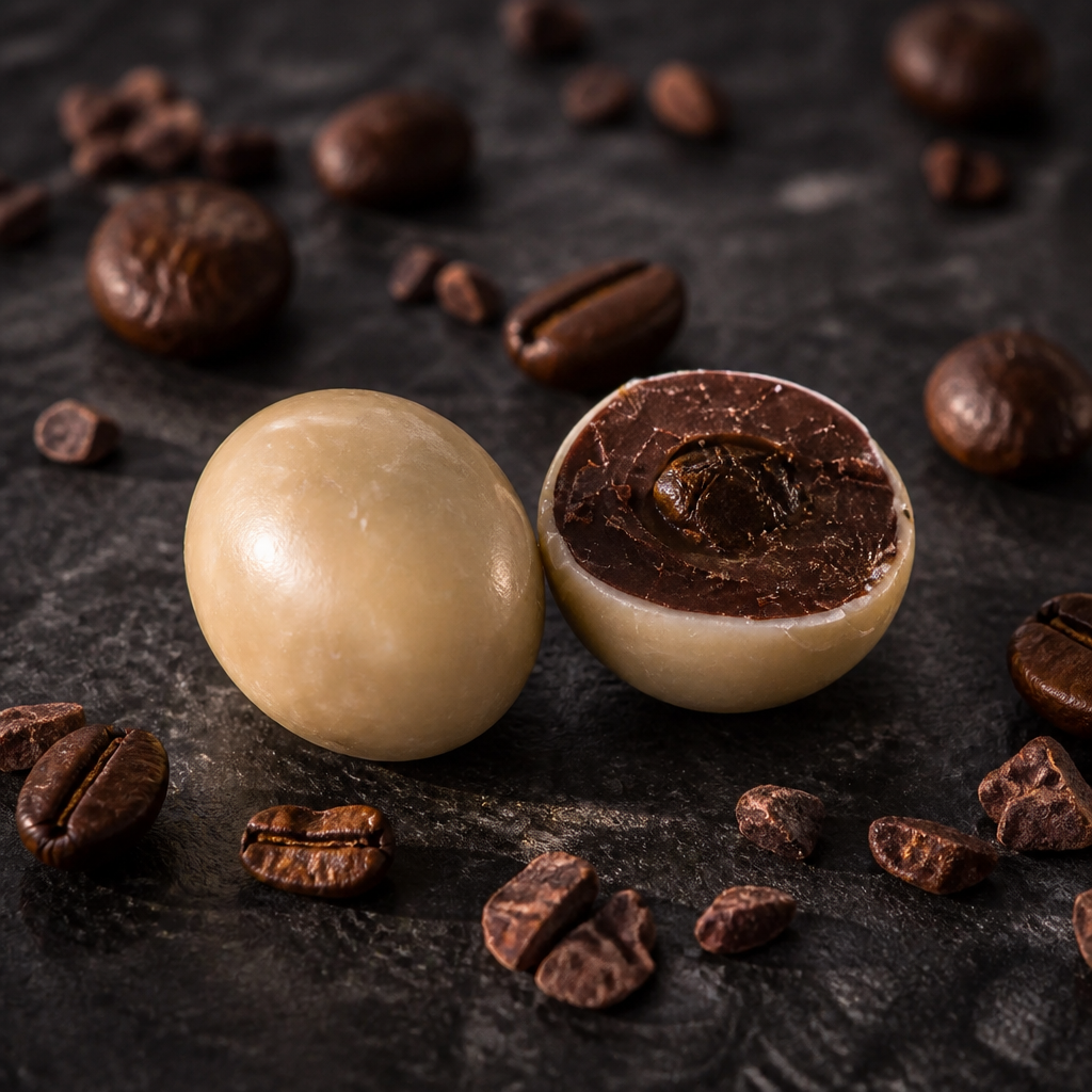 Dragée grain de café enrobé chocolat noir