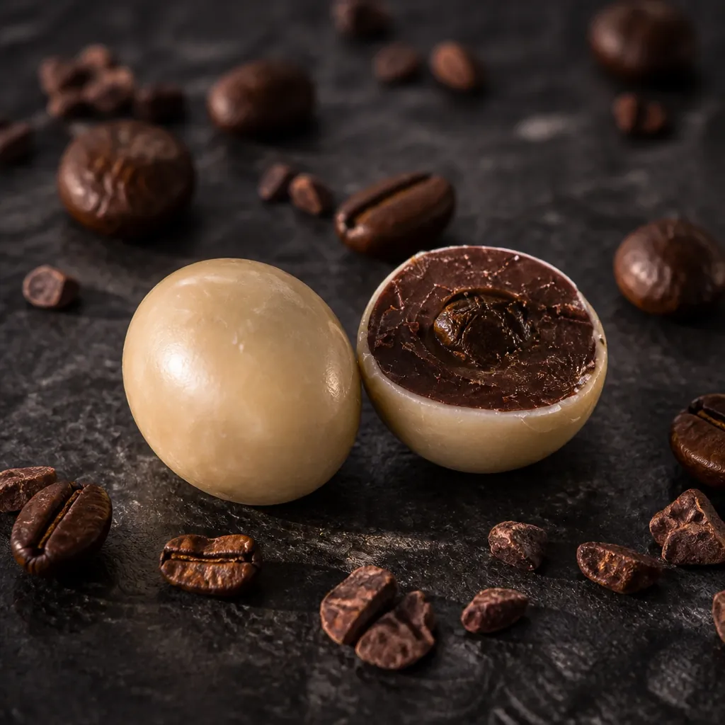 Dragée grain de café enrobé chocolat noir