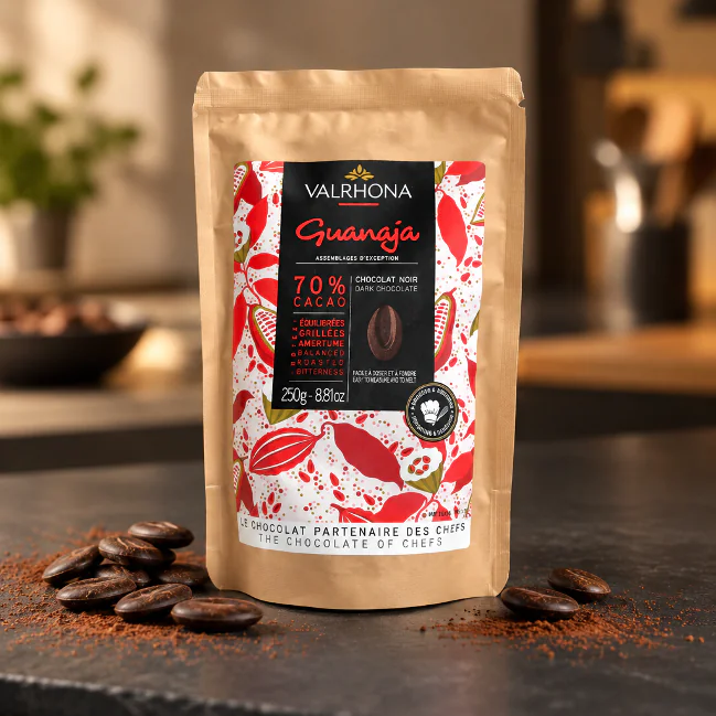 Fèves chocolat noir Guanaja 70% 250g