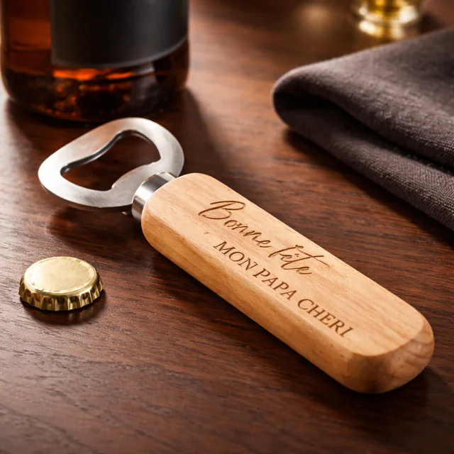 décapsuleur en bois