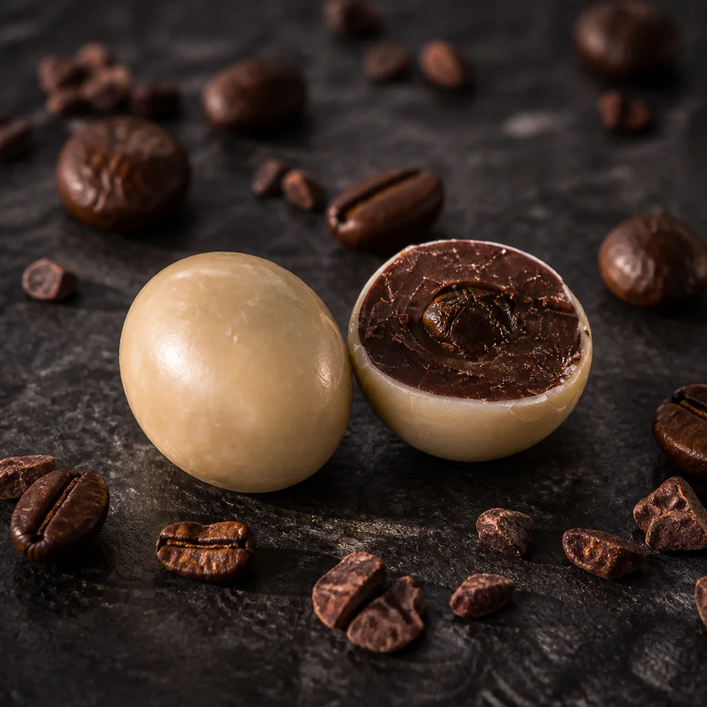 Dragée grain de café enrobé chocolat noir